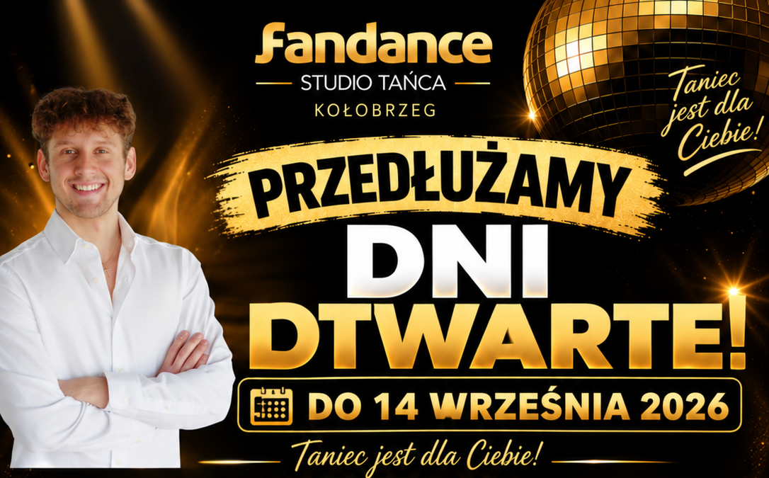You are currently viewing Fandance przedłuża Dni Otwarte do 14 września 2026! Wszystkie jednorazowe zajęcia darmowe