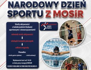 Read more about the article Narodowy Dzień Sportu z MOSiR