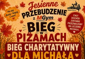 UWAGA, akcja charytatywna: bieg w piżamach dla Michała