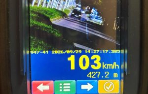 Przekroczył prędkość w terenie zabudowanym o 53 km/h. 37-latka zatrzymała policja
