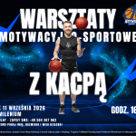 warsztaty koszykarskie - plakat zaproszenie