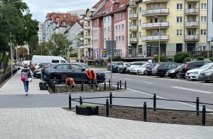 Na Okopowej ruszyły nasadzenia. Pierwsze rośliny już są, ale to dopiero początek
