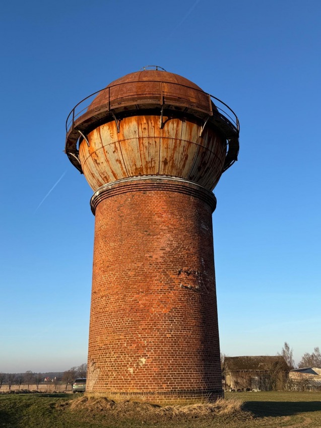 wieża ciśnień w Rusowie