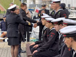 Ślubowanie pierwszoklasistów Zespołu Szkół Morskich im. Polskich Rybaków i Marynarzy