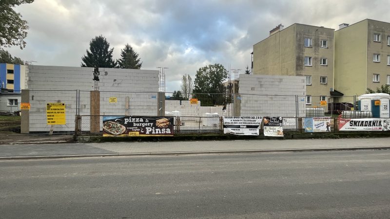 plac budowy biblioteki w Kołobrzegu