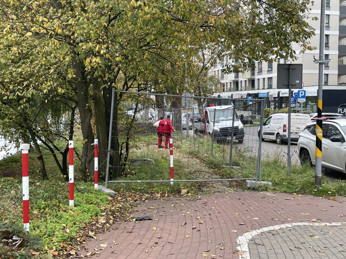 ulica i scieżka rowerowa w Kołobrzegu