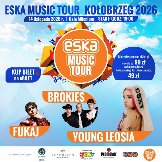 plakat zaproszeniowy na koncert