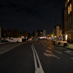 Ciemno w centrum Kołobrzegu. Awaria ulicznych lamp