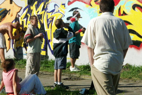 10 - Happening graffiti: Kto pamięta upalny wrzesień 2004 roku? (+zdjęcia archiwalne)