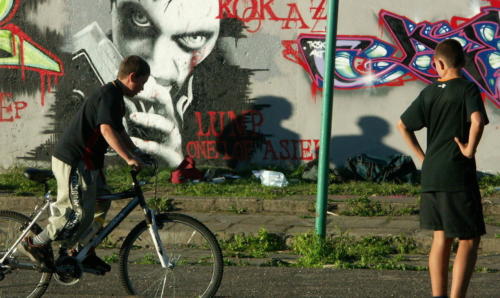 15c - Happening graffiti: Kto pamięta upalny wrzesień 2004 roku? (+zdjęcia archiwalne)