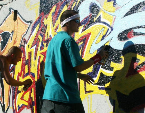 25 - Happening graffiti: Kto pamięta upalny wrzesień 2004 roku? (+zdjęcia archiwalne)