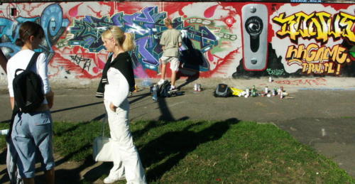 29a - Happening graffiti: Kto pamięta upalny wrzesień 2004 roku? (+zdjęcia archiwalne)